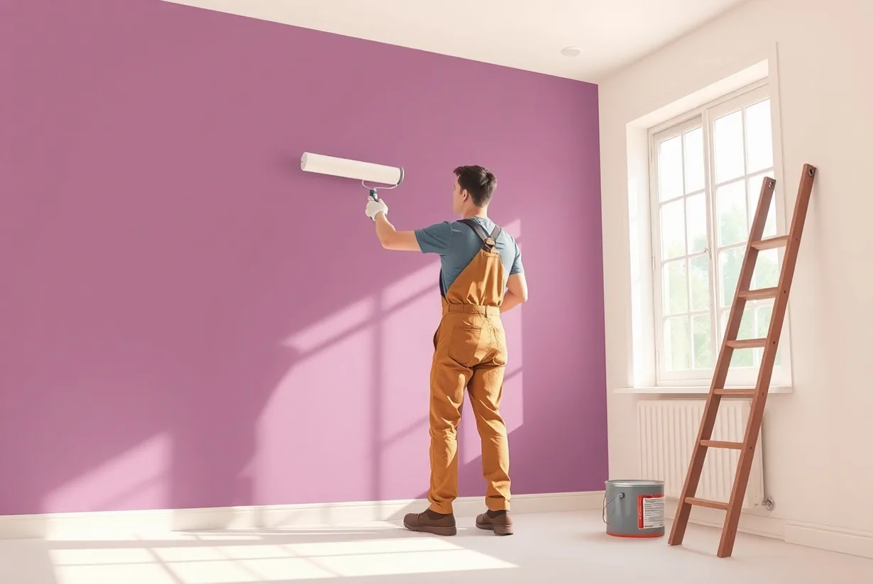 Peintre Saint-Jean-de-Védas 34430 en intervention sur un chantier